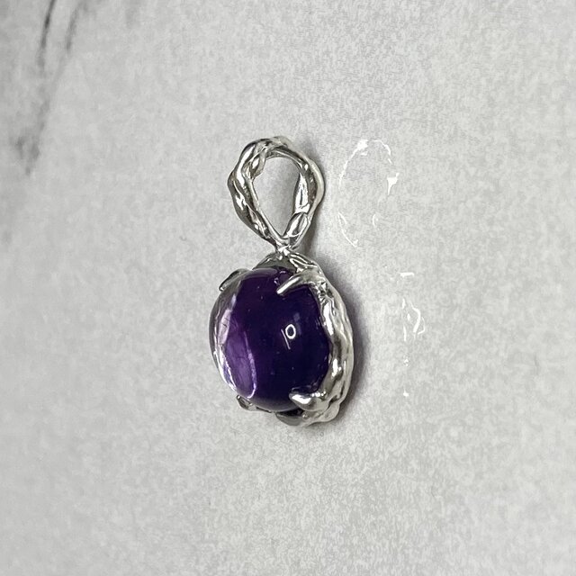 SV925 アメジスト ペンダントトップ (オーバル) | iichi 日々の暮らし
