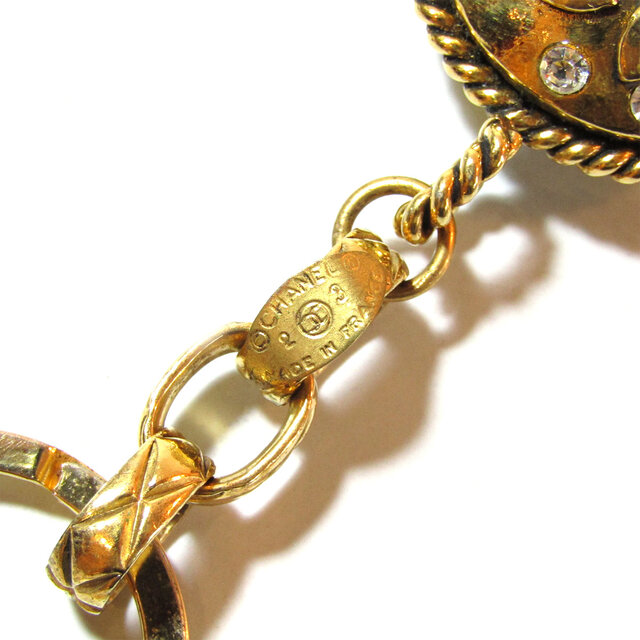 CHANEL」 Vintage Gold Tone Coco Mark Keychain | iichi 日々の