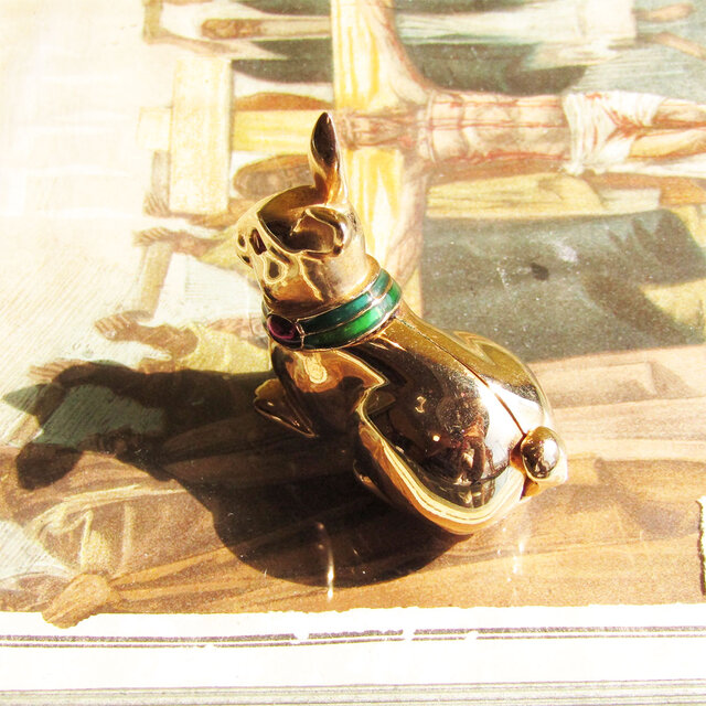 Estee Lauder」 Vintage Gold Bunny Solid Perfume | iichi 日々の