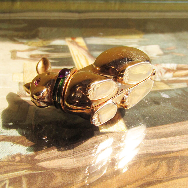 Estee Lauder」 Vintage Gold Bunny Solid Perfume | iichi 日々の