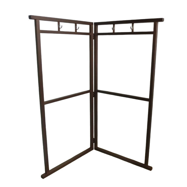 国産 衣桁 360度 回転フック シルバー付き 衣桁 360度 回転フック シルバー 限定1 | iichi 日々の暮らしを