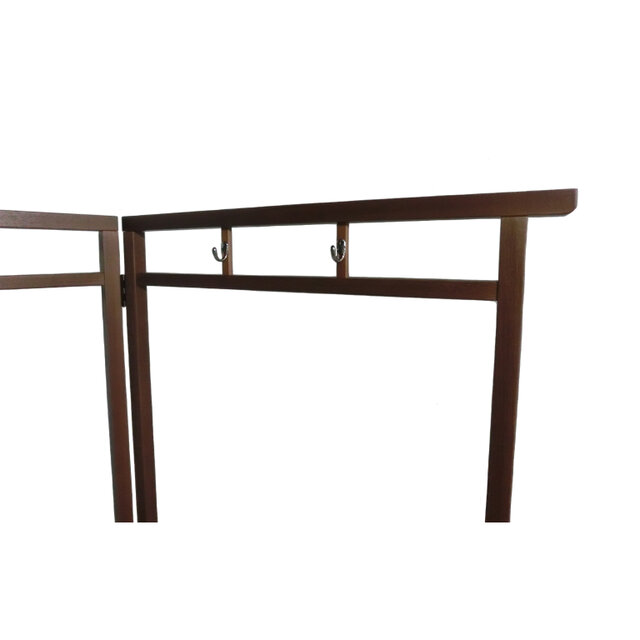 国産 衣桁 360度 回転フック シルバー付き 衣桁 360度 回転フック シルバー 限定1 | iichi 日々の暮らしを