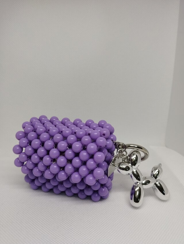 9✿エアポッズケース☆イヤホンケース☆パープル