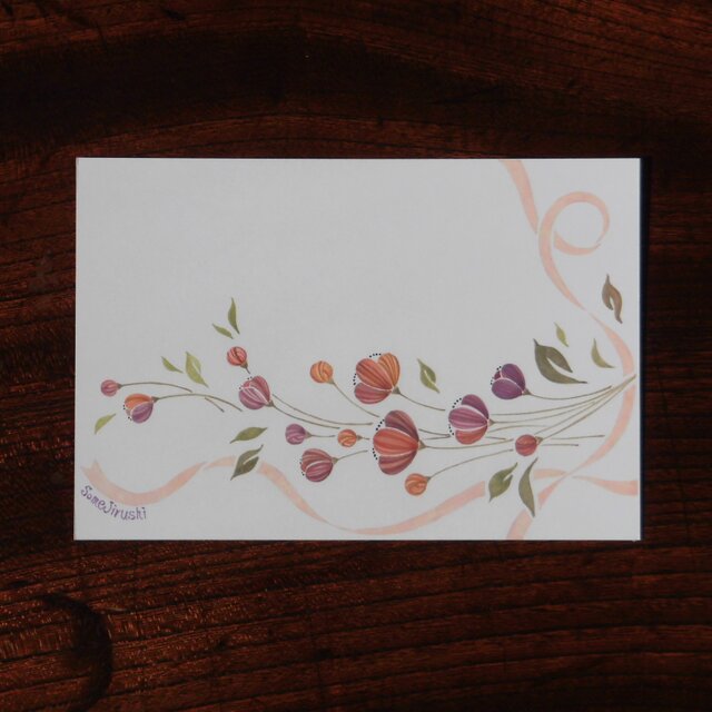 ポストカード2枚セット ＊小さな花束＊