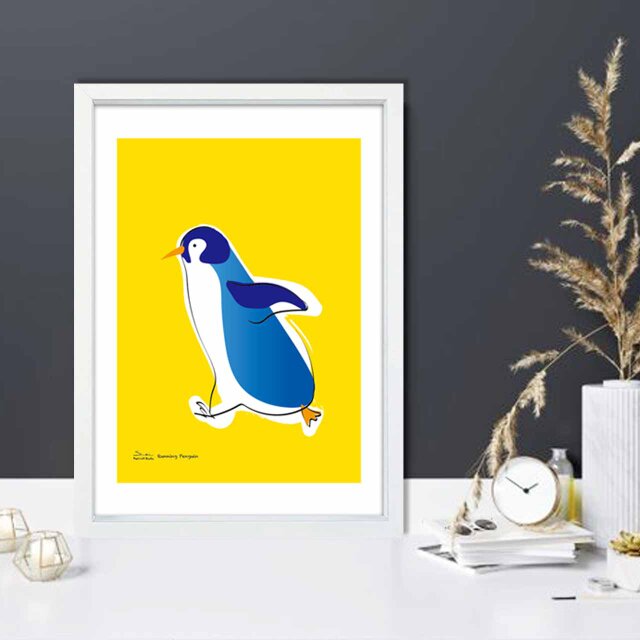 ポップアップ切り絵「ペンギン合コン」 ポップアップ切り絵「ペンギン合コン」