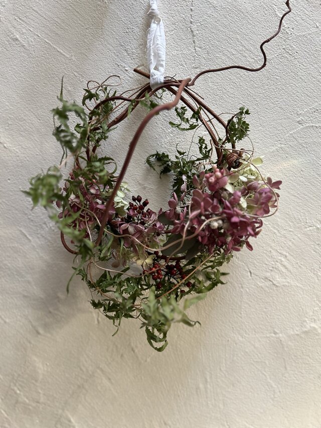 春を待つリース　鳥の巣(ミナヅキ)