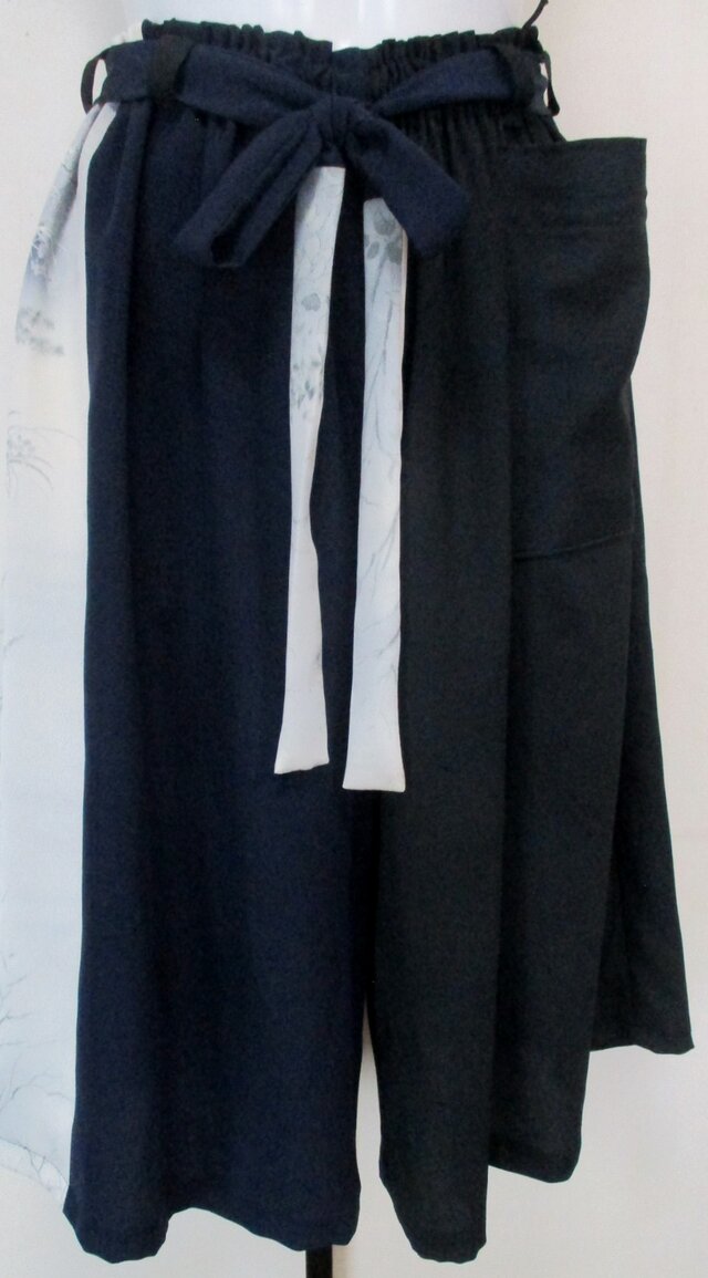 ８１２４　兵児帯で作ったハーフパンツ#送料無料