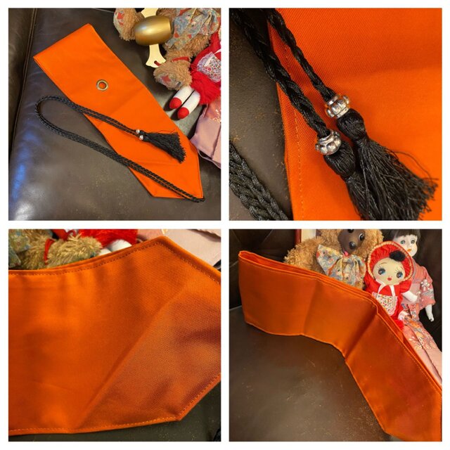 着物 ワンピース リメイク 化繊 和洋折衷 美しい日本の風景をそのまま