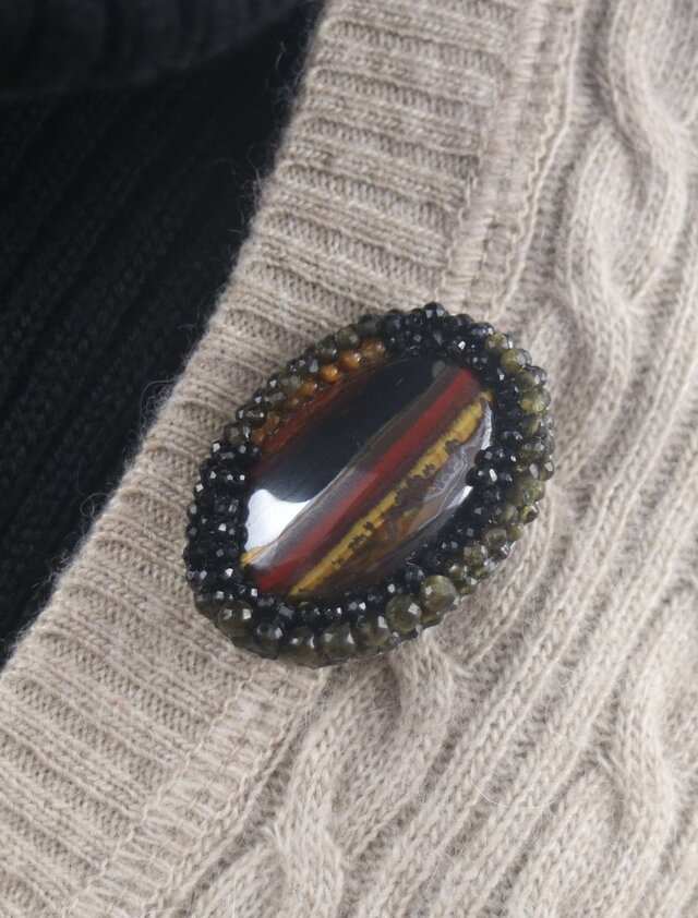 【蒔絵】のような天然石