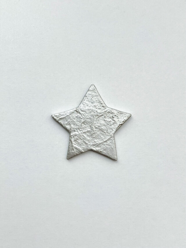 星のブローチ (シルバー) small