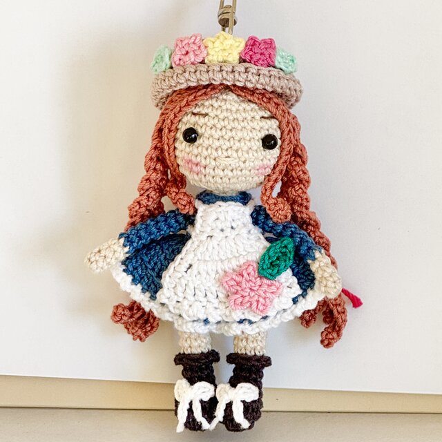 あみぐるみ・ドールチャームꕤちいかわ♡赤毛のアンさん