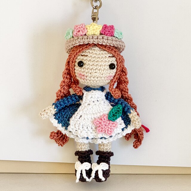 あみぐるみ・ドールチャームꕤちいかわ♡赤毛のアンさん | iichi 日々