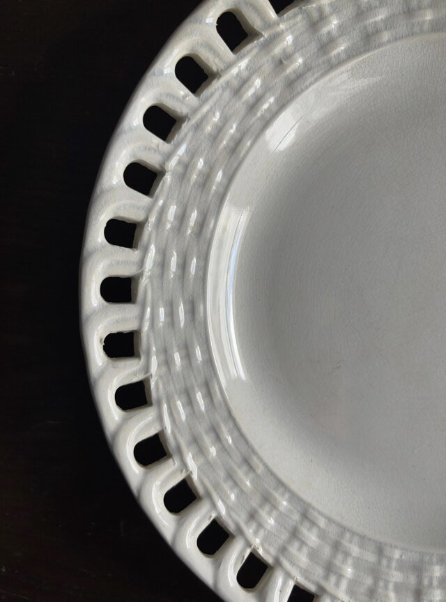 トキ様専用 2枚セット クレイユモントロー パニエ皿 フランス