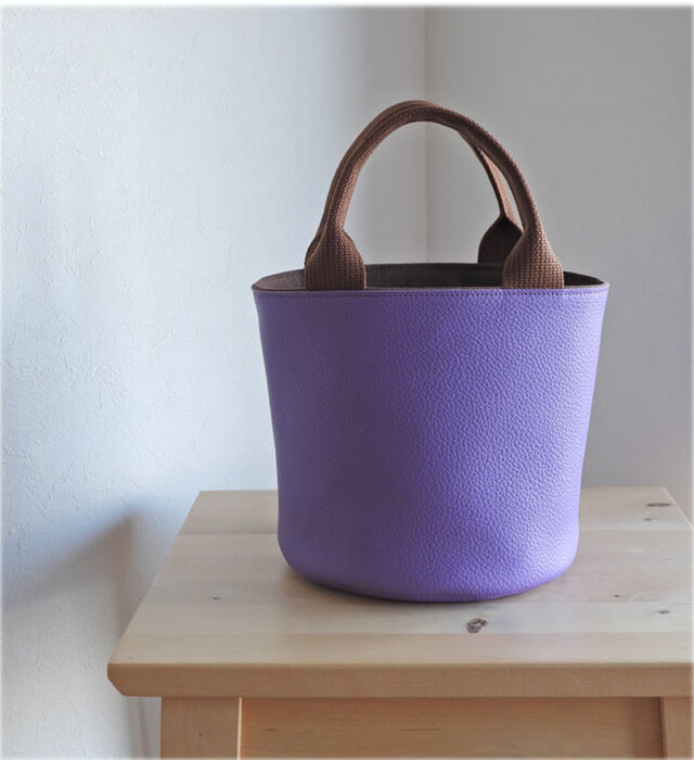 バケツトート　ベビー　ライラック