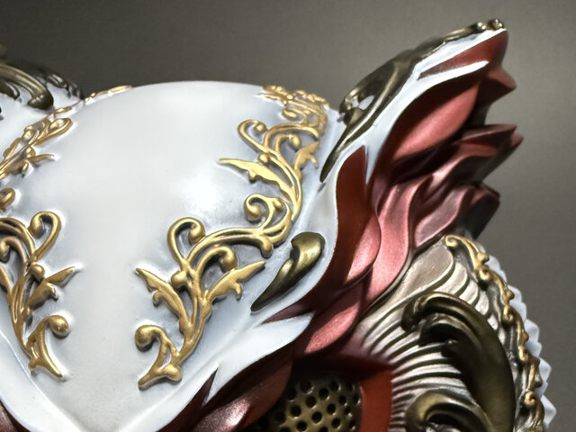 梟面 Gothic Ver.（White×red） | iichi 日々の暮らしを心地よく