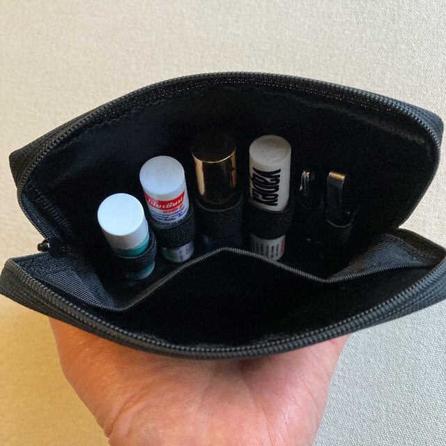 試作品 特別価格【3way】追加オプション❶➕❸／人気No.1！薄型コンパクト 一体型ポケットティッシュポーチ