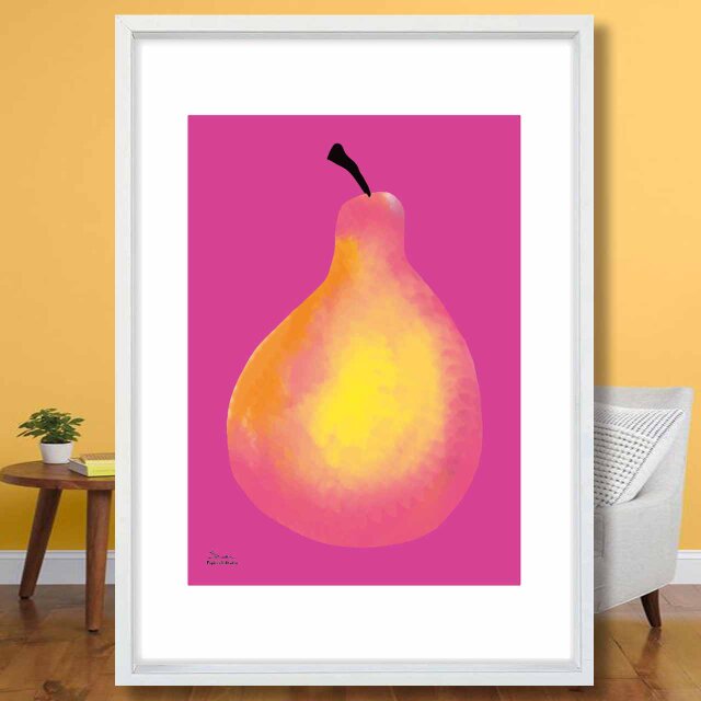 Hearty　Fruit　　イラスト　ポスター　アート  アートポスター　A4〜A0　3209