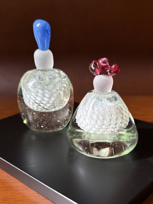 ガラスのお雛様 白珠(桃の節句) 雛人形おひなさま⑴ | iichi 日々の