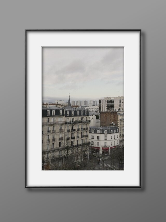 Paris  07  A3ポスター　アート/写真/インテリア