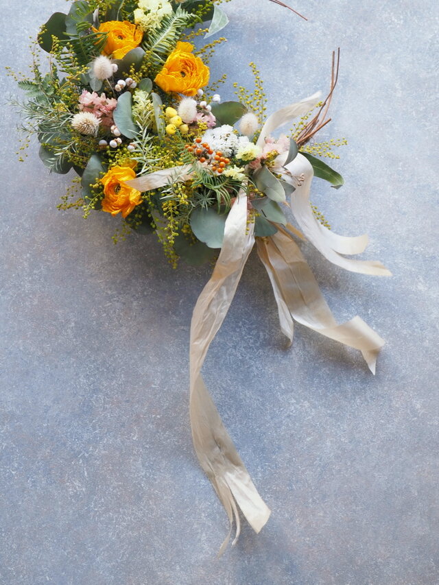 瀬戸内の森のリース | iichi 日々の暮らしを心地よくするハンドメイド