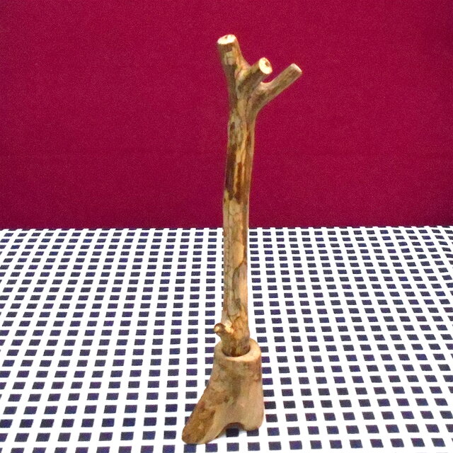 素朴な小枝ペン(スタンド付き) B