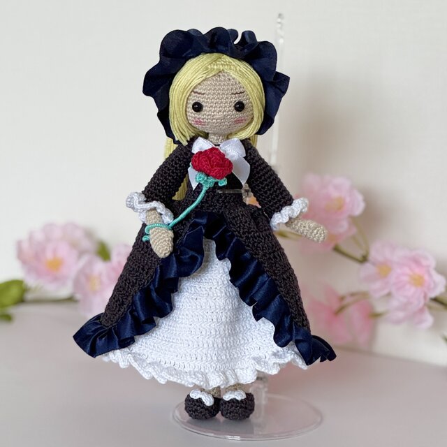 あみぐるみ・女の子✿Gosick ヴィクトリカをイメージした・着せ