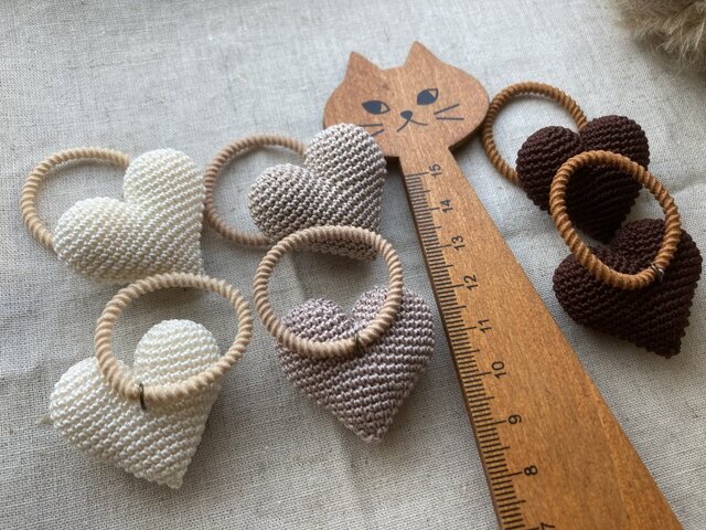 ♡様ご確認用☆ハンドメイド　ヘアゴム 赤いクリアいちごヘアゴム ハンドメイドヘアアクセサリー