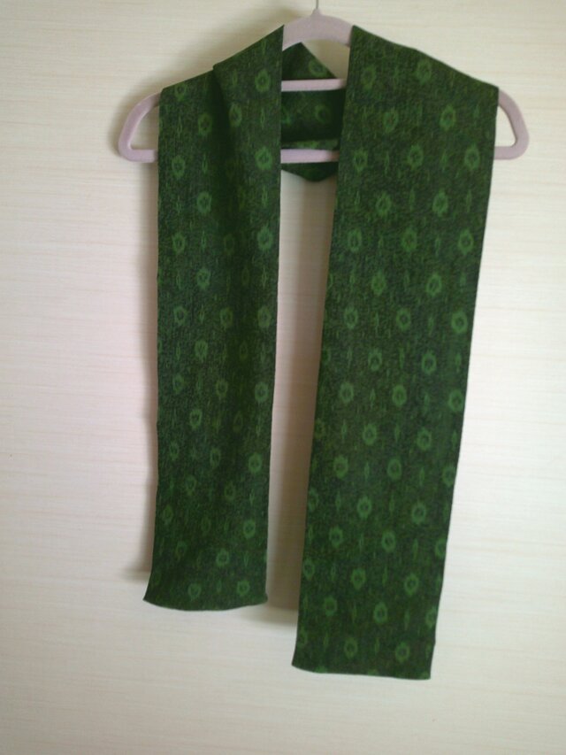 着物リメイク　マフラー　　５２８９