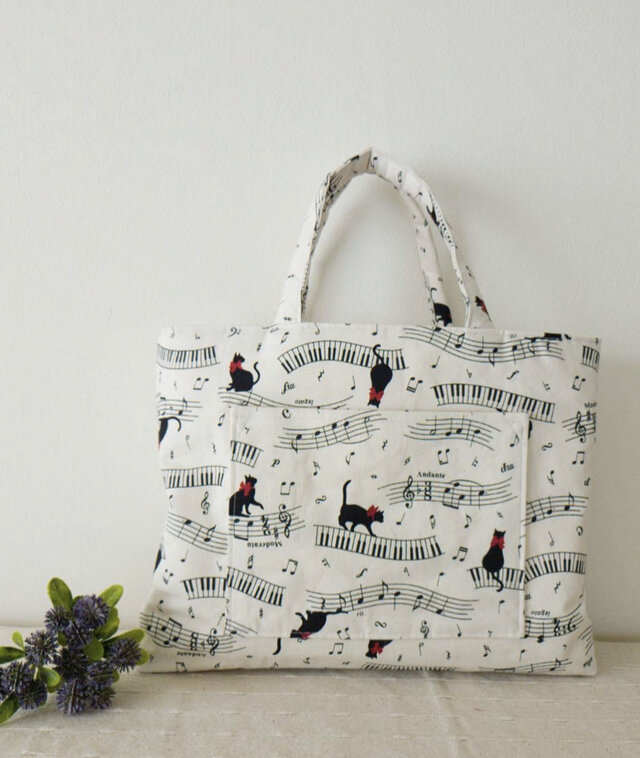 新1年生の♡ピカピカレッスンbag ねこ