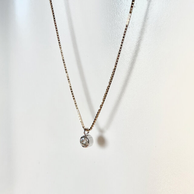 【お客様感謝特別価格】K18ダイヤネックレス