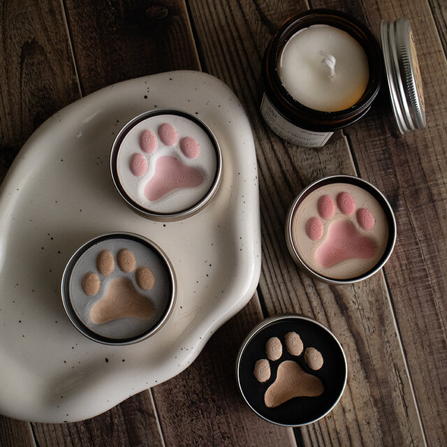 持ち運び便利】mobile nikukyu stone | 猫缶アロマストーン《肉球