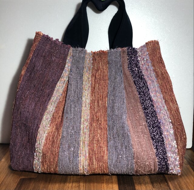 裂き織りbag | iichi 日々の暮らしを心地よくするハンドメイドや