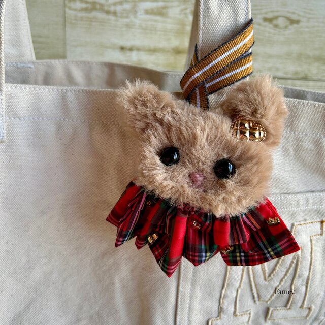 ☆プレゼントがオシャレXmasフリル猫ちゃんチャーム☆ 【公式通販】