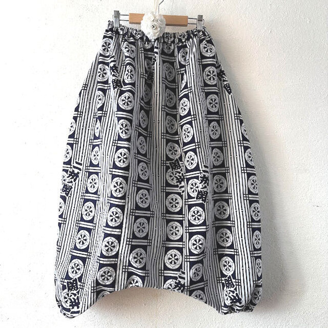 大相撲　二所ノ関 反物 サルエルパンツ　ユニセックス