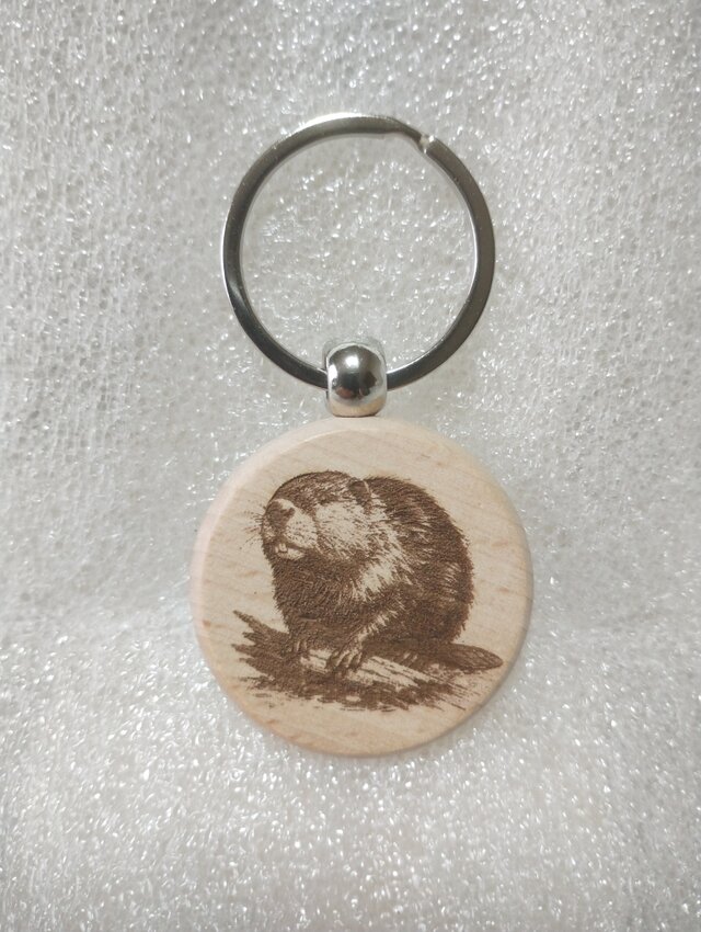 キーホルダー　ビーバー