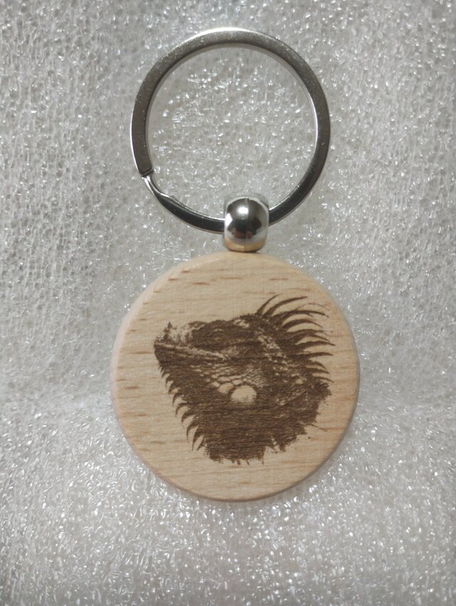 キーホルダー　イグアナ