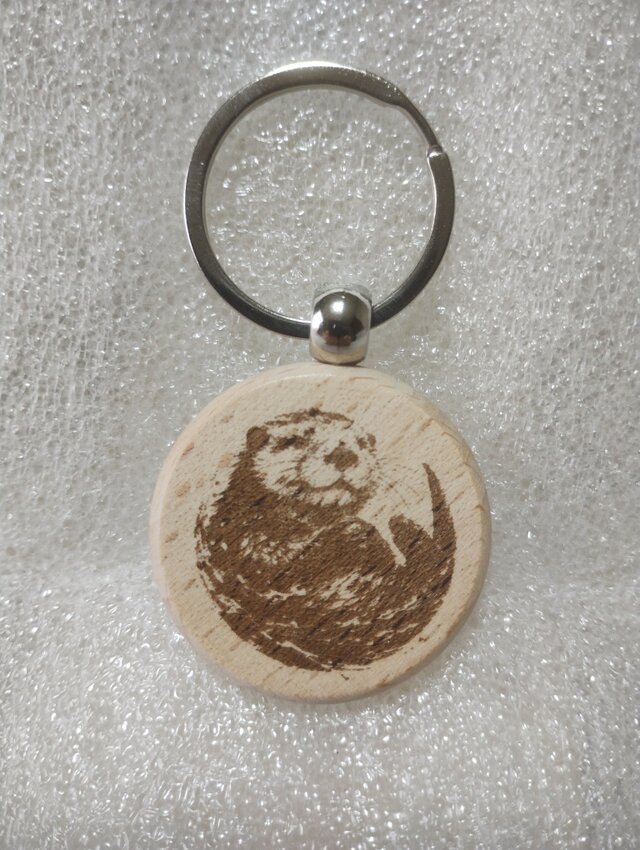 キーホルダー　ラッコ