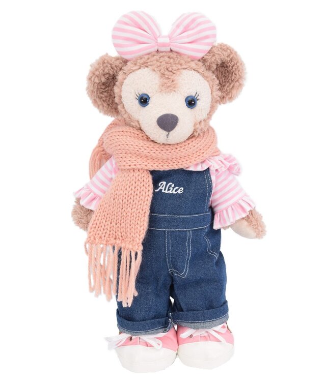 シェリーメイ 服 着せ替え コスチューム マフラー付 オーバーオールコーデ 本体無 Sサイズ用 送料無料