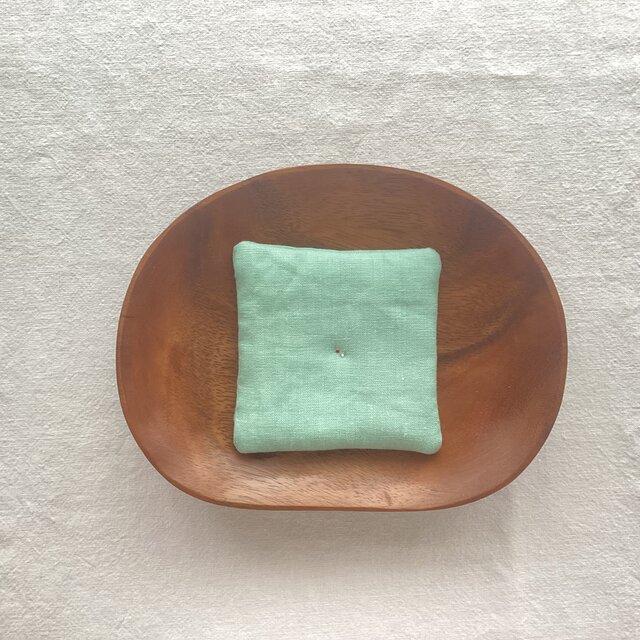 情景コースター／メロン：メロンクリームソーダ／リネン