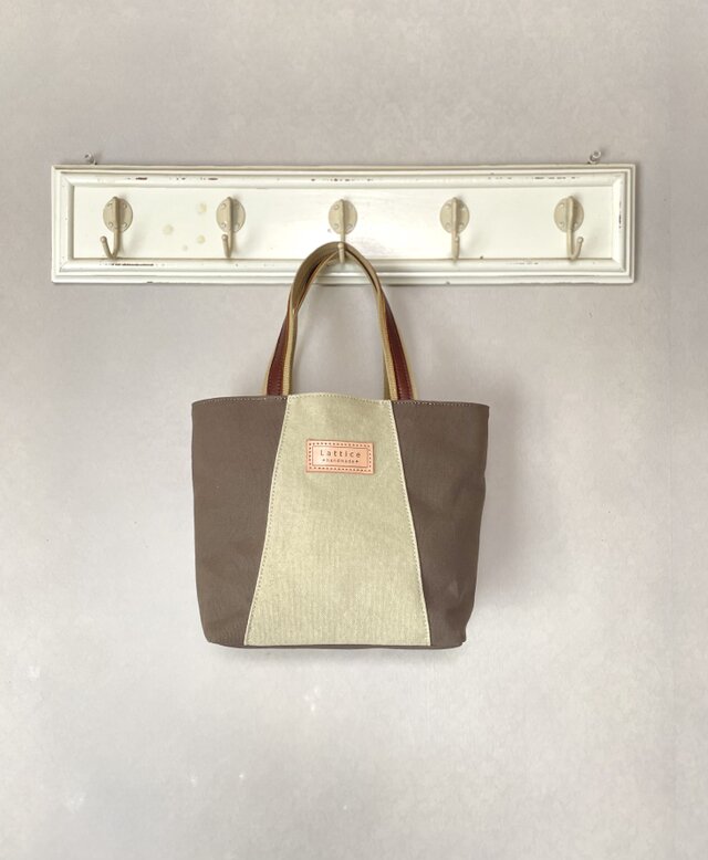 Michi  bag ＊トート＊B〈スモーキーブラウン〉