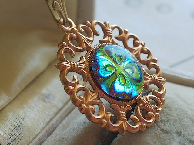 ヴィンテージ 四つ葉のクローバー（ヴィトレイル）フィリグリー