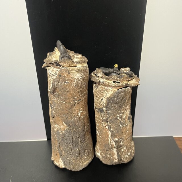 雛　No.52  焼締&泥彩釉　中