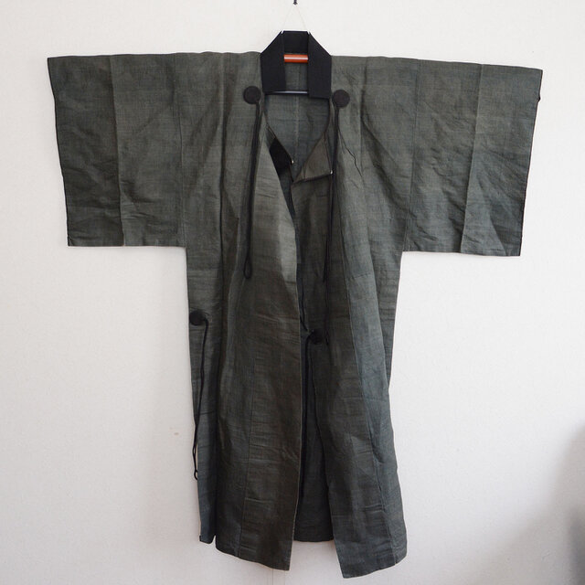 現存していた幻の長合羽】ジャパンヴィンテージ 古布 着物 歴史資料