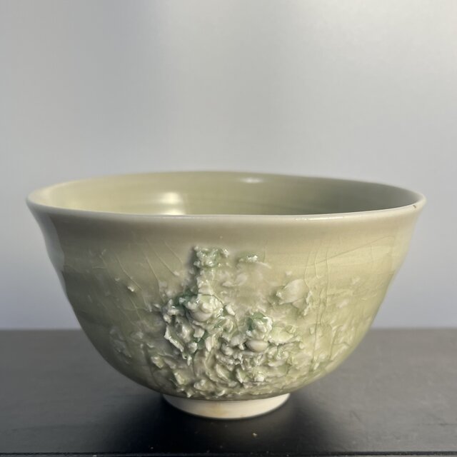 雛　茶碗　青白磁釉　No.1