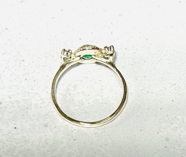 エメラルド0.4ctリング エメラルドリング0.4カラット | iichi 日々の暮らしを心地よくする