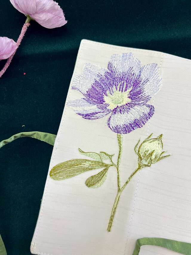 袱紗 イギリス輸入生地 ボタニカル刺繍 | iichi 日々の暮らしを