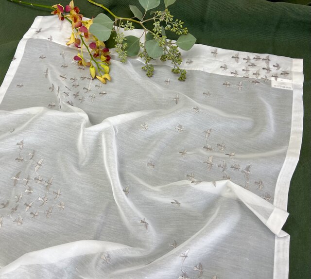 レースカフェカーテン 白鳥モチーフ刺繍入りビンテージ レースカフェカーテン 白鳥モチーフ刺繍入りビンテージ 楽天市場