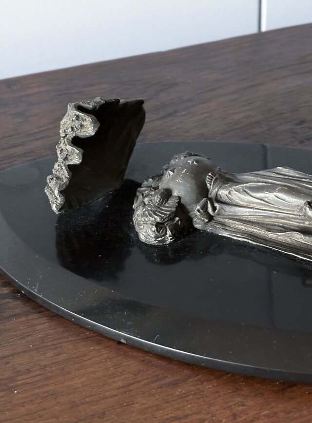 フランスアンティーク ブロンズプレート フランスアンティーク ブロンズプレート フランスアンティーク