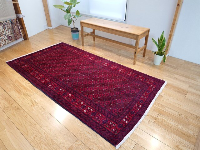 ペルシャ インテリア装飾用 バルーチ トライバル絨毯 ペルシャ絨毯 バルーチ カシュクリバフト リビング