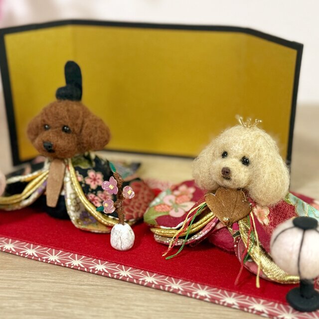 うちの子をお雛様に|やさしい表情のオーダーメイド雛人形(犬 うちの子をお雛様に|やさしい表情のオーダーメイド雛人形(犬